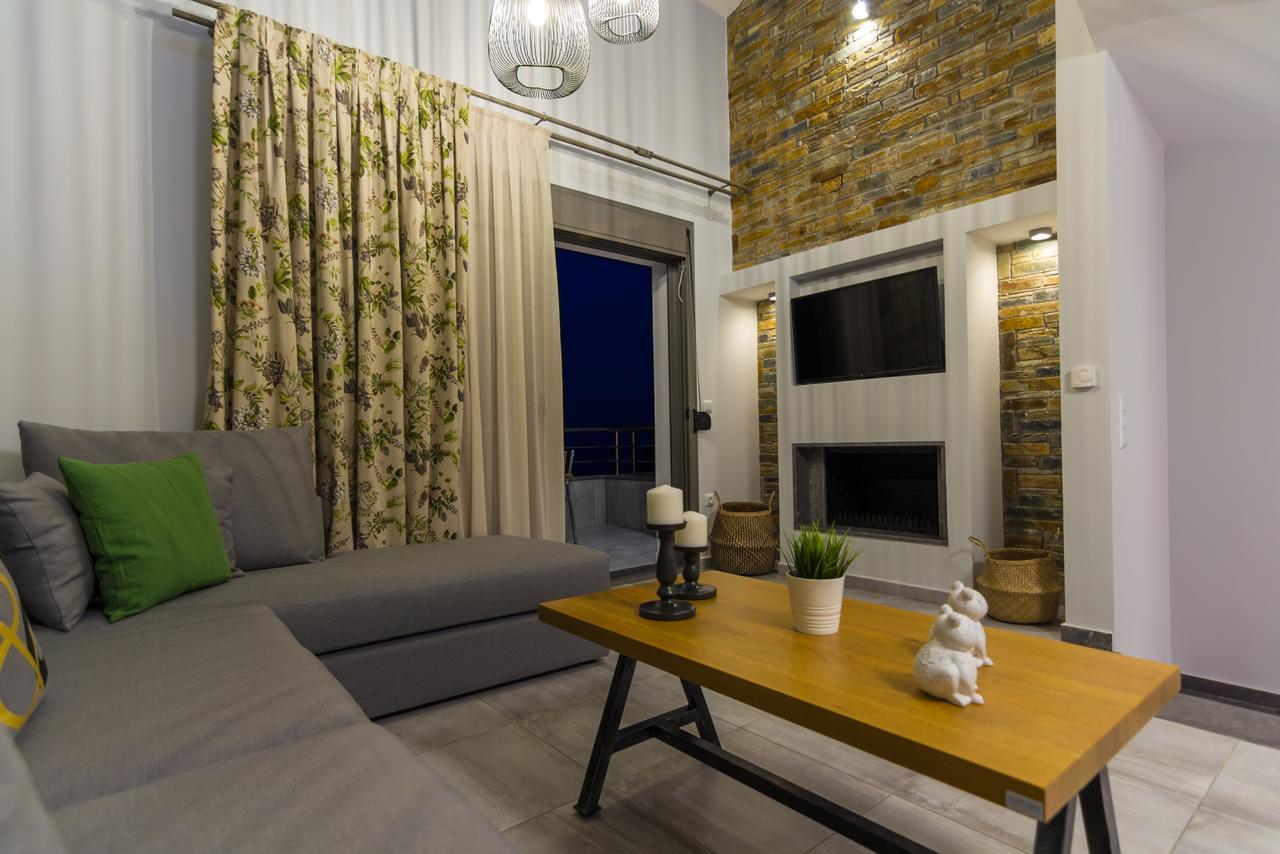 Ntinas Villa With Sea View Skala Potamia  Exterior photo
